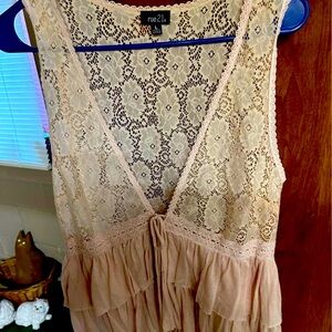 Lace Tank Top